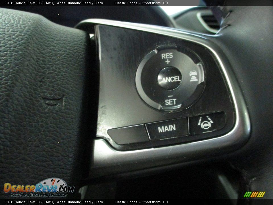 2018 Honda CR-V EX-L AWD White Diamond Pearl / Black Photo #32