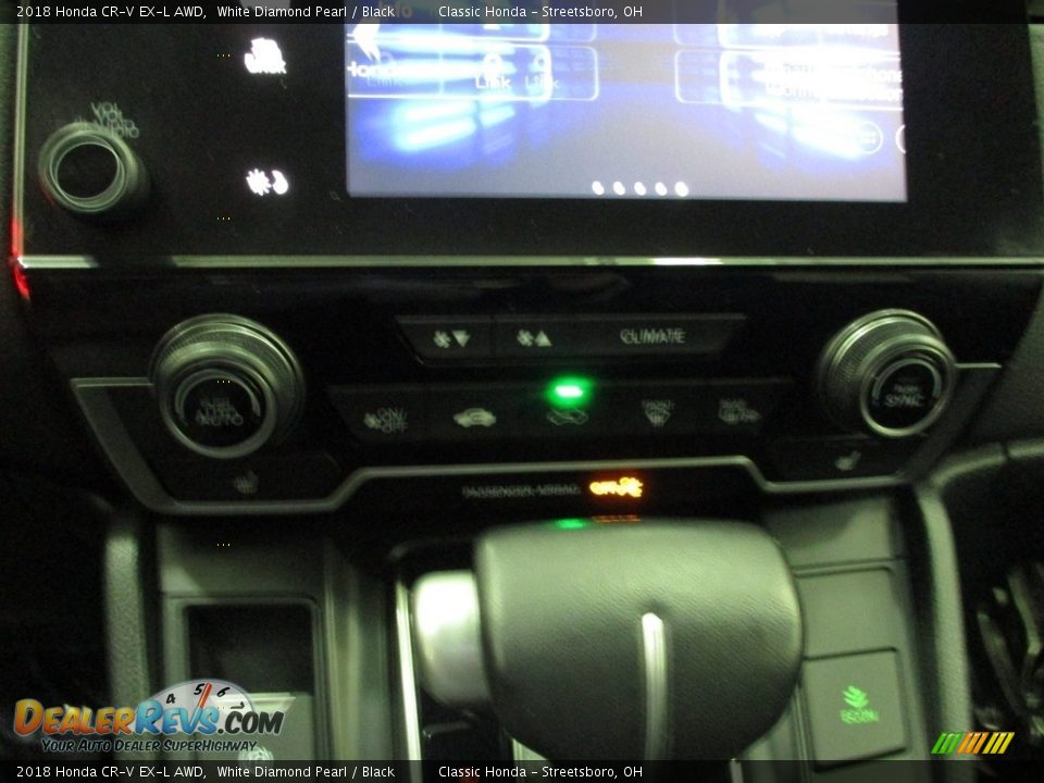 2018 Honda CR-V EX-L AWD White Diamond Pearl / Black Photo #35