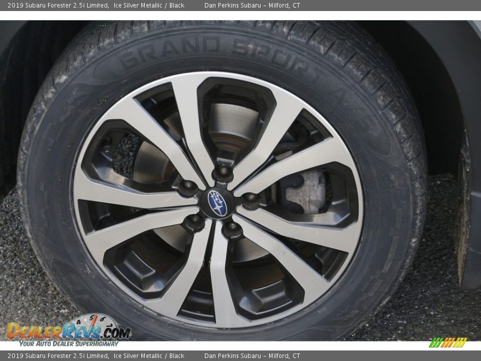 2019 Subaru Forester 2.5i Limited Ice Silver Metallic / Black Photo #25