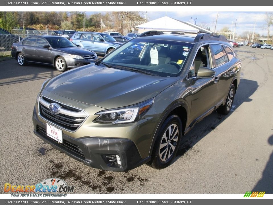 2020 Subaru Outback 2.5i Premium Autumn Green Metallic / Slate Black Photo #1