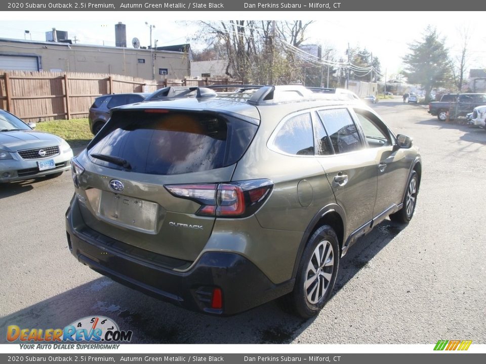 2020 Subaru Outback 2.5i Premium Autumn Green Metallic / Slate Black Photo #5