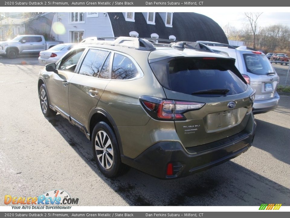 2020 Subaru Outback 2.5i Premium Autumn Green Metallic / Slate Black Photo #7