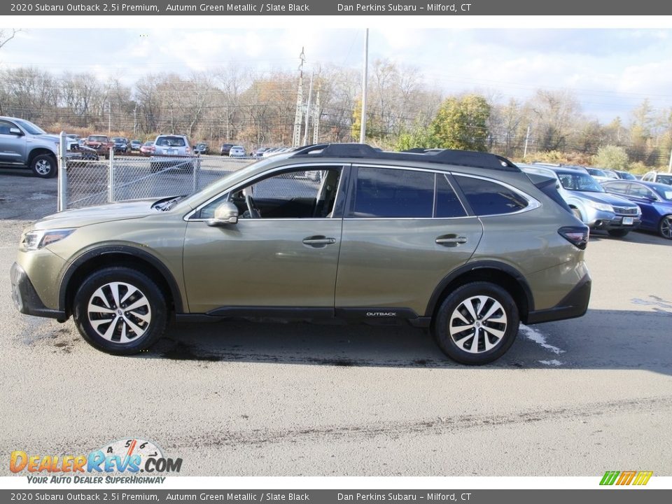 2020 Subaru Outback 2.5i Premium Autumn Green Metallic / Slate Black Photo #8