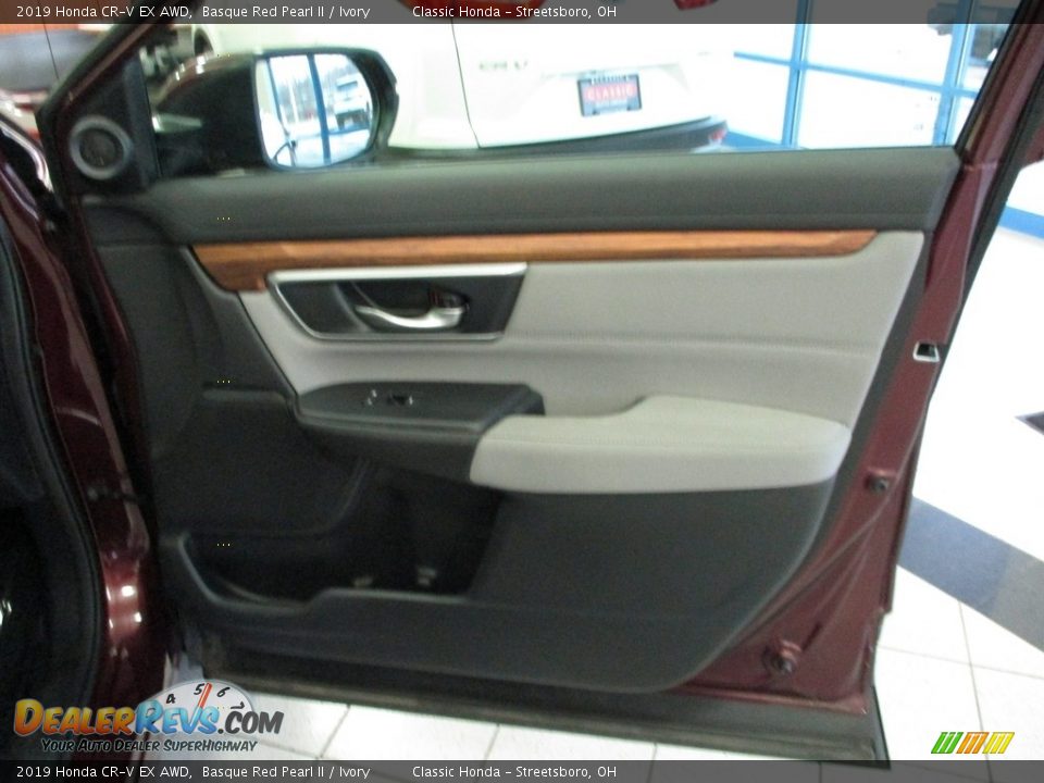 2019 Honda CR-V EX AWD Basque Red Pearl II / Ivory Photo #14