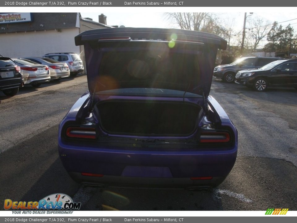 2018 Dodge Challenger T/A 392 Plum Crazy Pearl / Black Photo #11