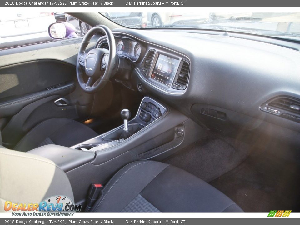 2018 Dodge Challenger T/A 392 Plum Crazy Pearl / Black Photo #12