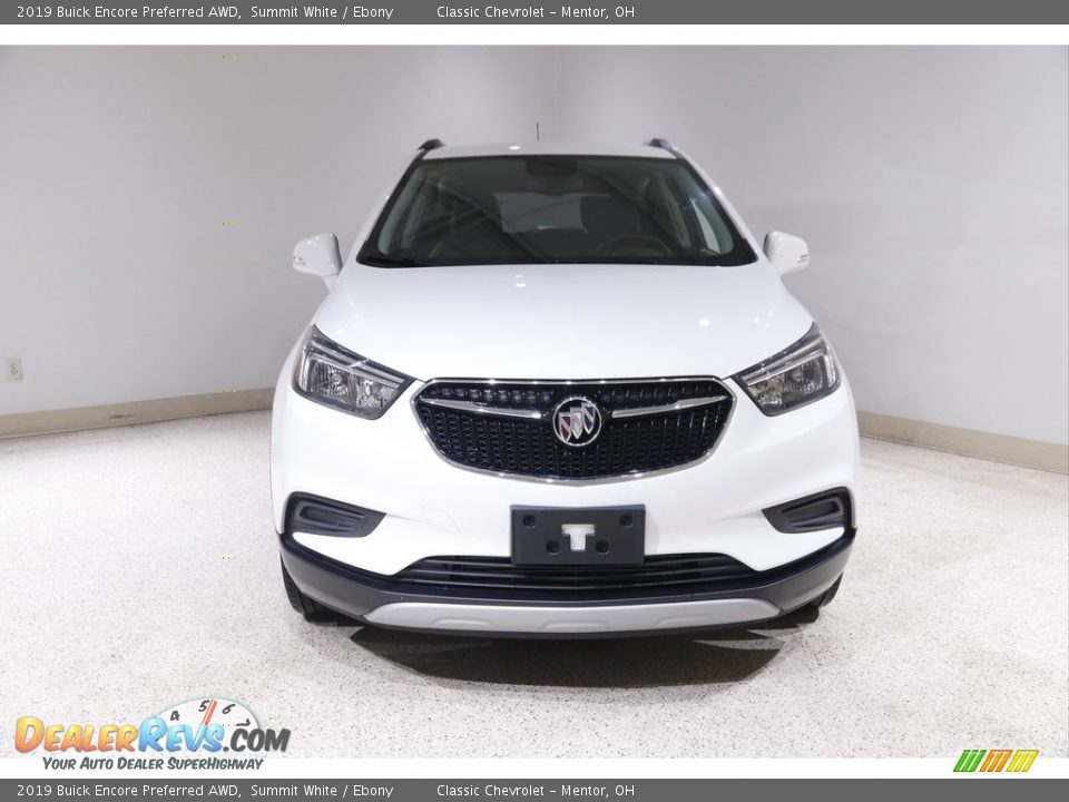 2019 Buick Encore Preferred AWD Summit White / Ebony Photo #2