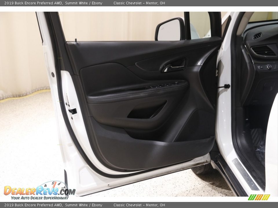 2019 Buick Encore Preferred AWD Summit White / Ebony Photo #4