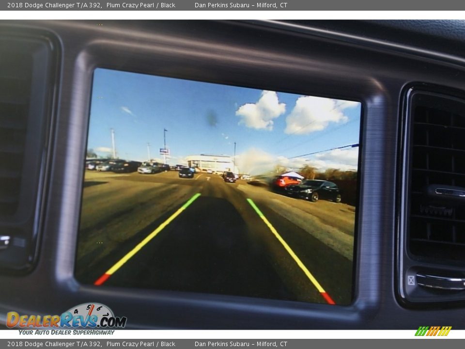 2018 Dodge Challenger T/A 392 Plum Crazy Pearl / Black Photo #17