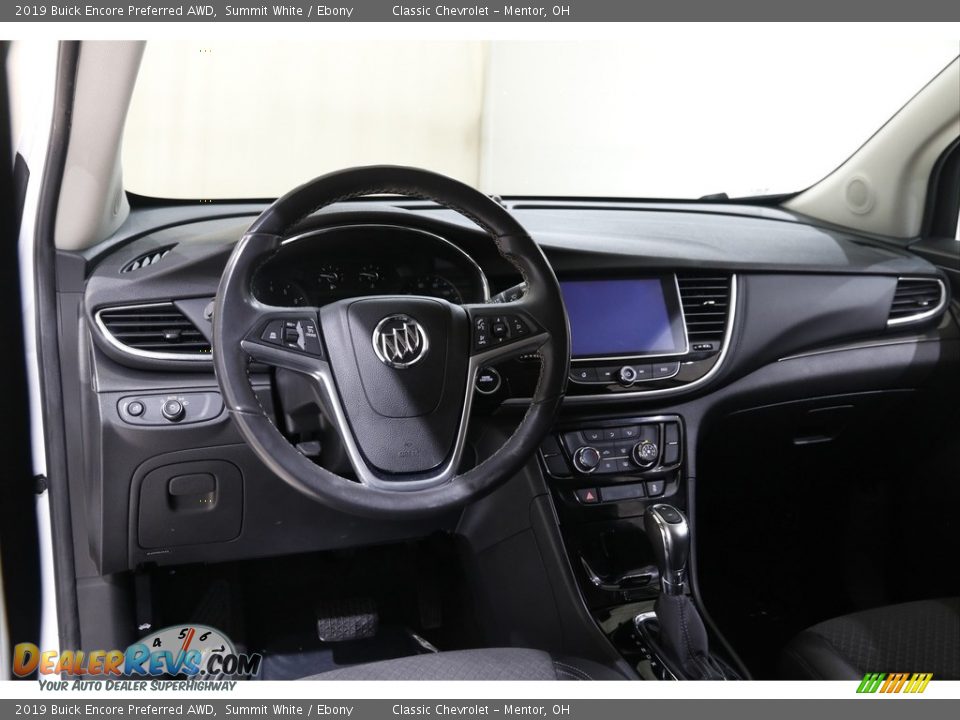 2019 Buick Encore Preferred AWD Summit White / Ebony Photo #6