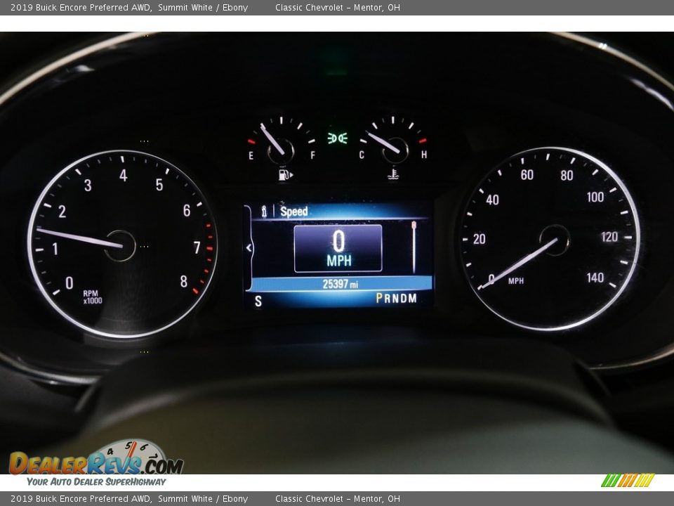 2019 Buick Encore Preferred AWD Summit White / Ebony Photo #8