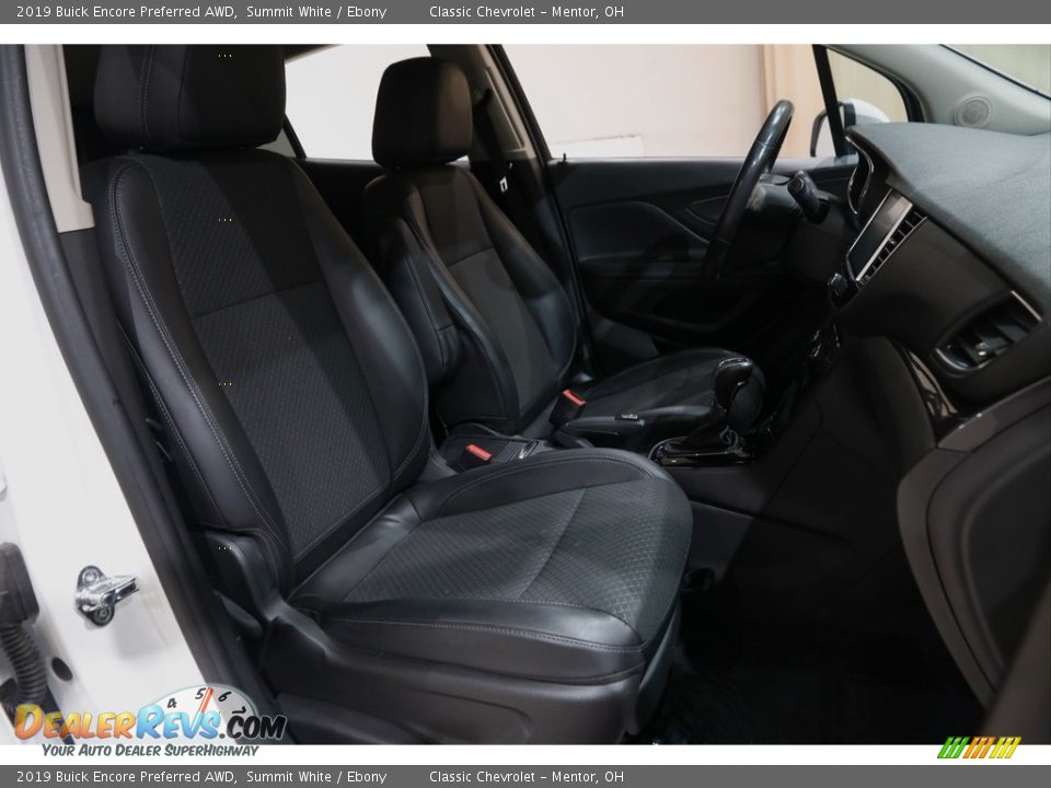 2019 Buick Encore Preferred AWD Summit White / Ebony Photo #15