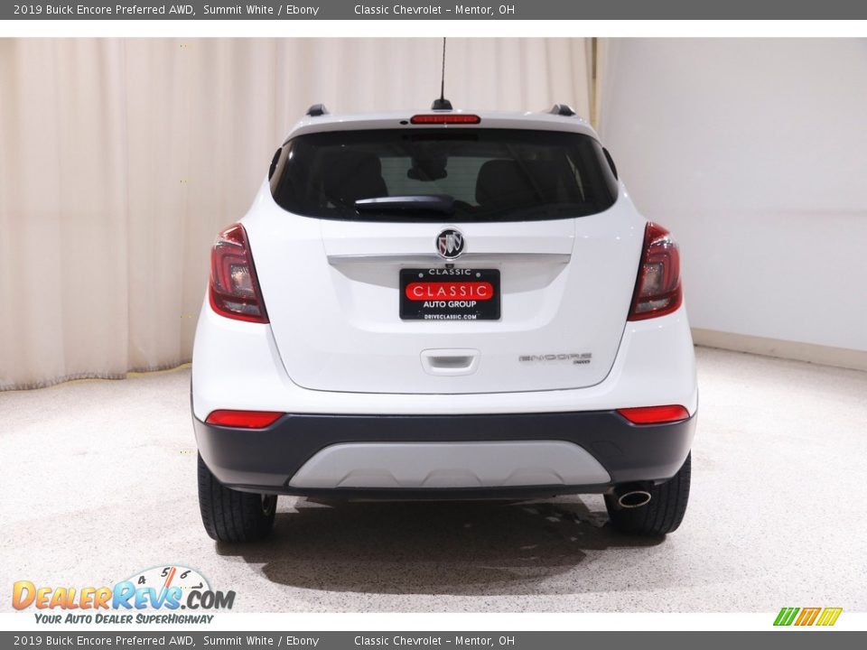 2019 Buick Encore Preferred AWD Summit White / Ebony Photo #18
