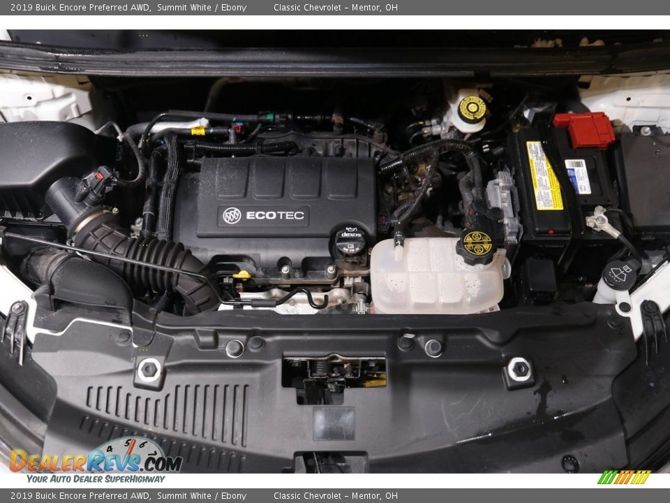 2019 Buick Encore Preferred AWD Summit White / Ebony Photo #19