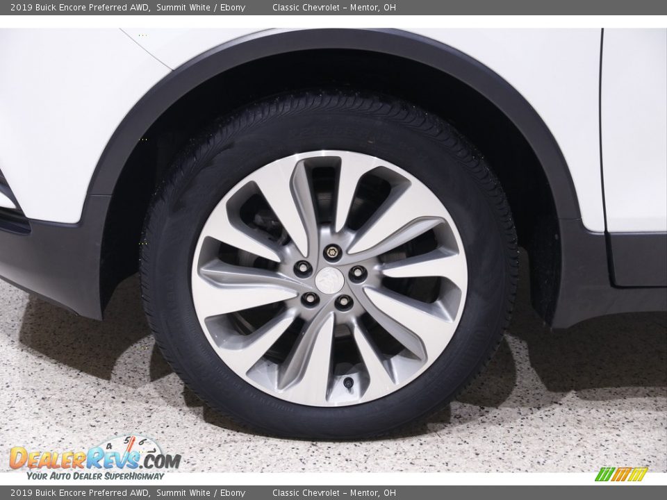 2019 Buick Encore Preferred AWD Summit White / Ebony Photo #20