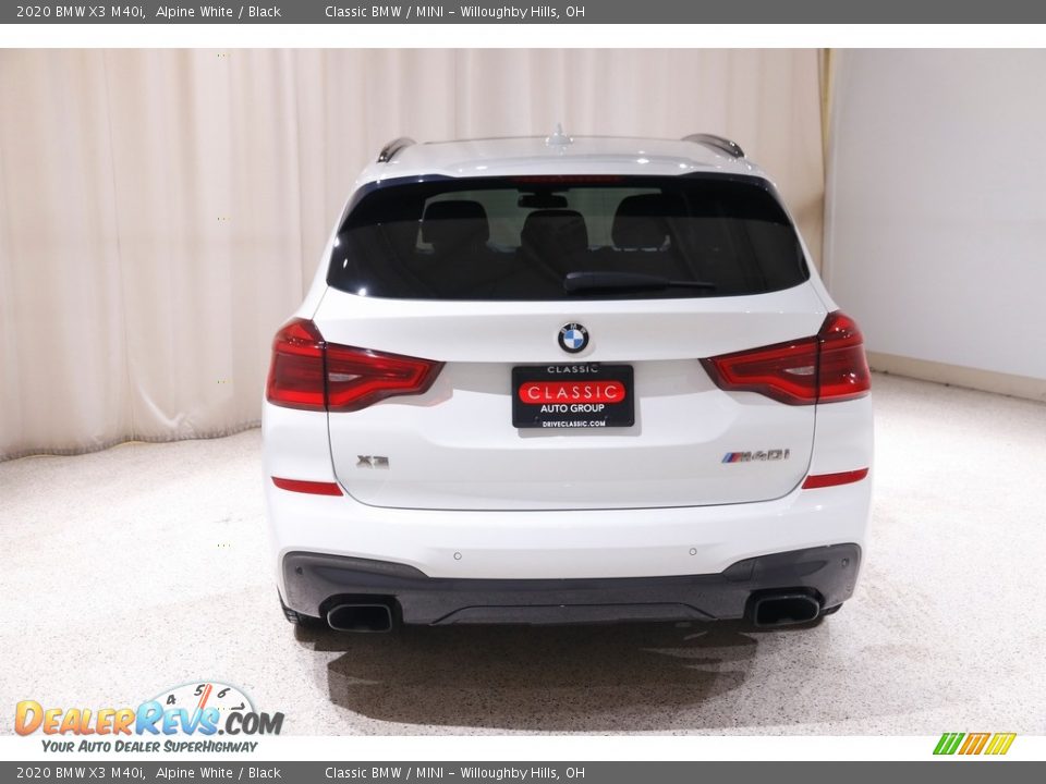 2020 BMW X3 M40i Alpine White / Black Photo #22