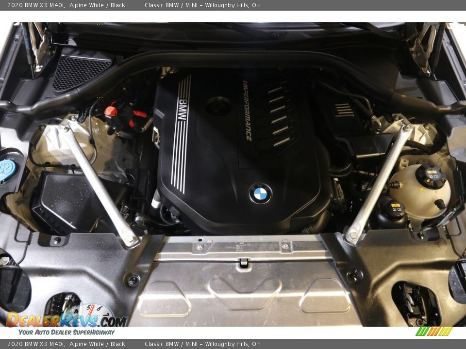 2020 BMW X3 M40i Alpine White / Black Photo #23