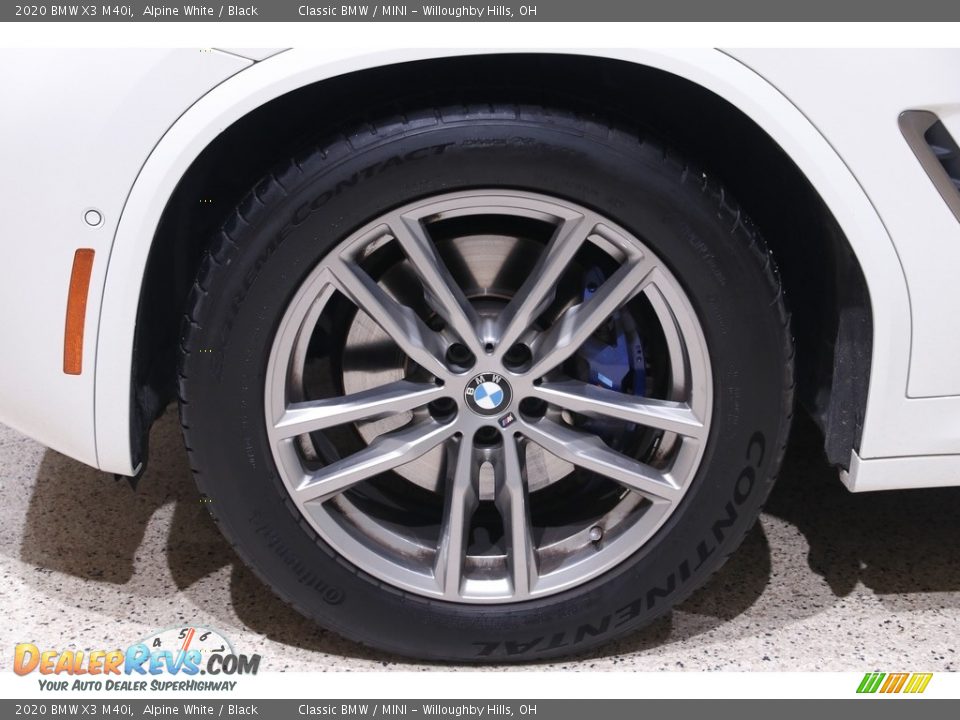 2020 BMW X3 M40i Alpine White / Black Photo #24