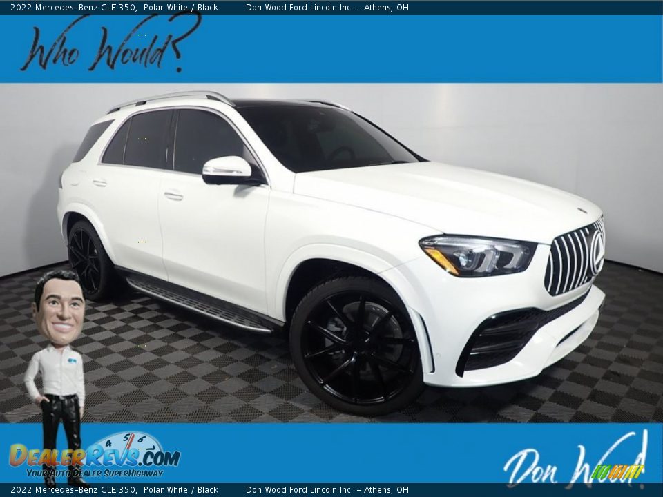 2022 Mercedes-Benz GLE 350 Polar White / Black Photo #1