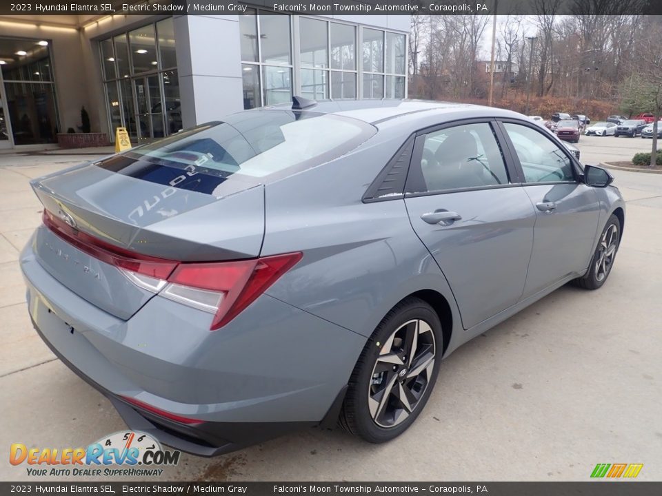 2023 Hyundai Elantra SEL Electric Shadow / Medium Gray Photo #2