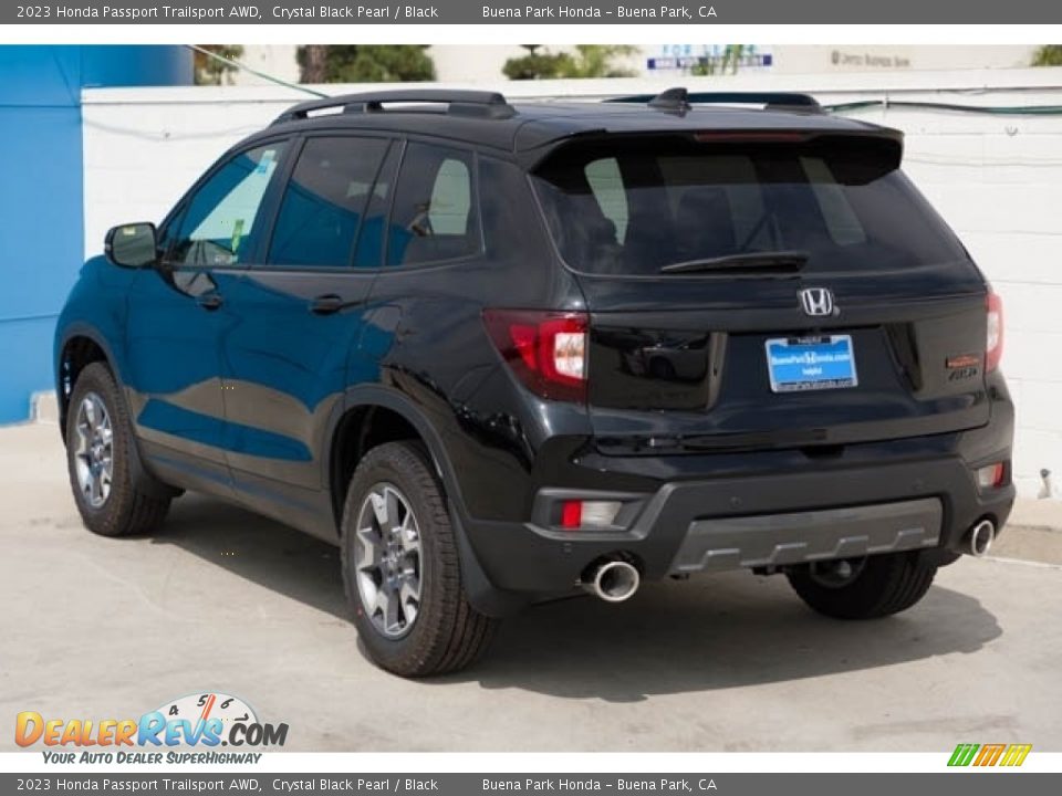 Crystal Black Pearl 2023 Honda Passport Trailsport AWD Photo #2