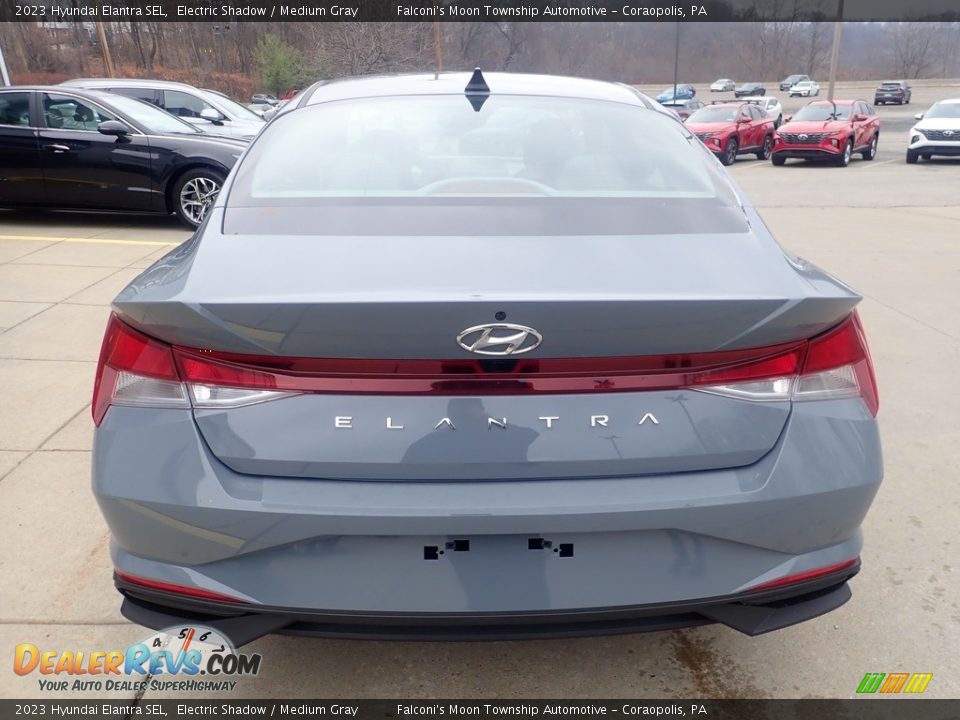2023 Hyundai Elantra SEL Electric Shadow / Medium Gray Photo #3