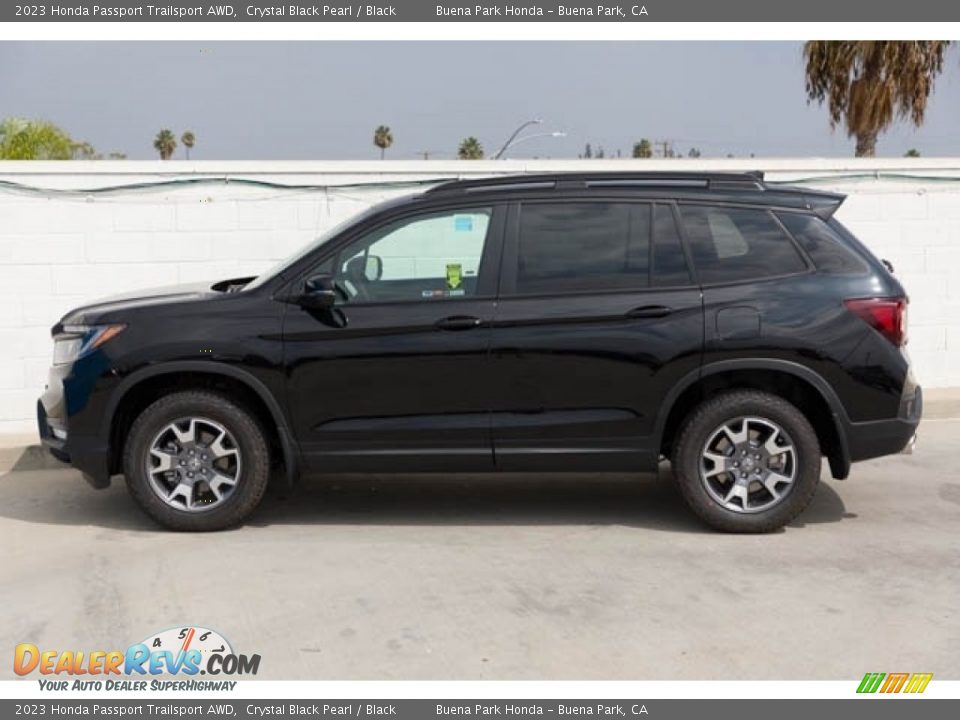 Crystal Black Pearl 2023 Honda Passport Trailsport AWD Photo #4