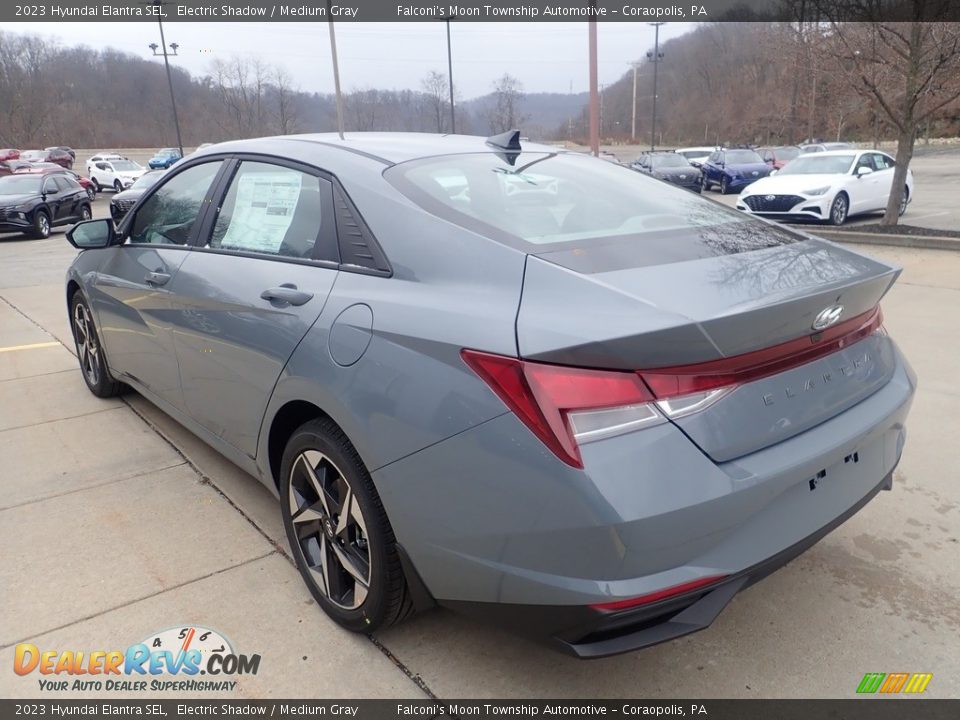 2023 Hyundai Elantra SEL Electric Shadow / Medium Gray Photo #5