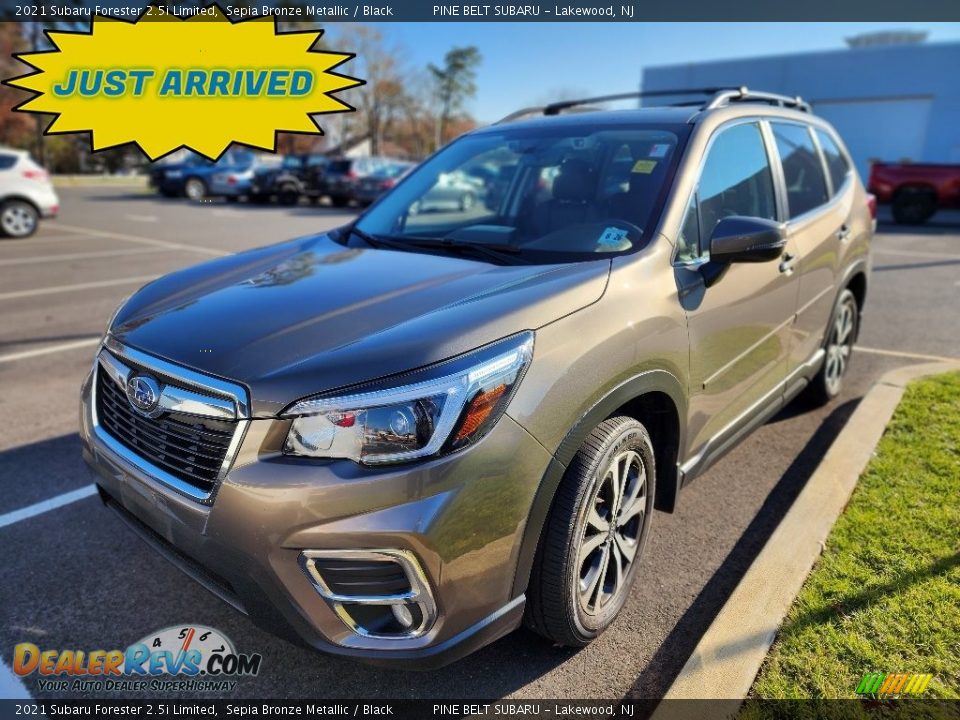 2021 Subaru Forester 2.5i Limited Sepia Bronze Metallic / Black Photo #1