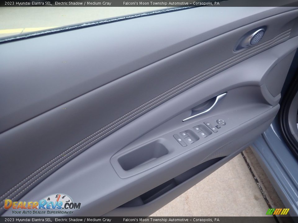 2023 Hyundai Elantra SEL Electric Shadow / Medium Gray Photo #14