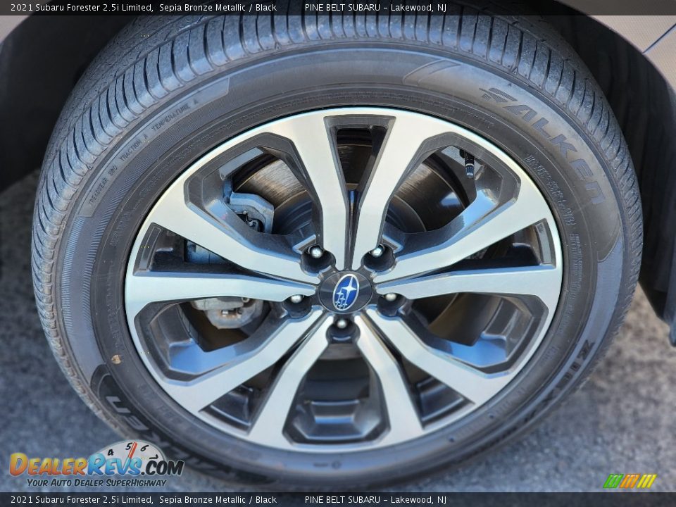 2021 Subaru Forester 2.5i Limited Sepia Bronze Metallic / Black Photo #3