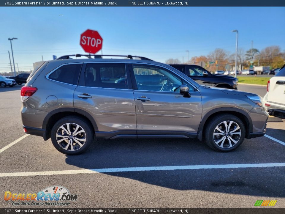 2021 Subaru Forester 2.5i Limited Sepia Bronze Metallic / Black Photo #4