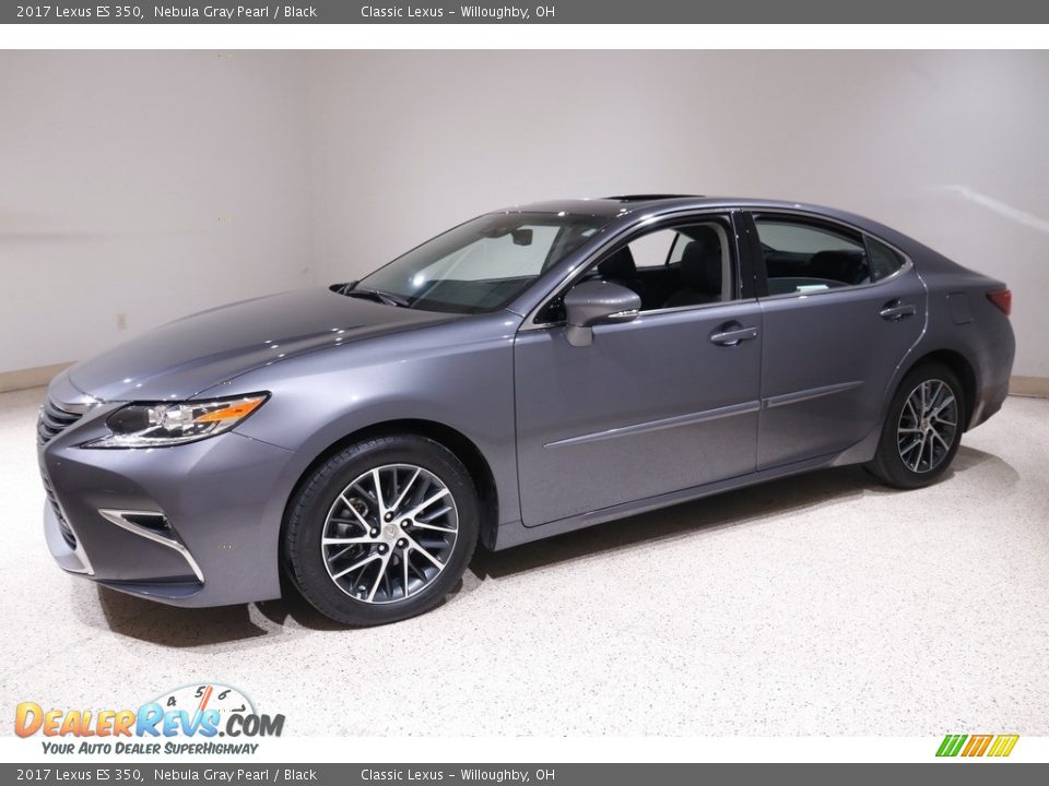 2017 Lexus ES 350 Nebula Gray Pearl / Black Photo #3