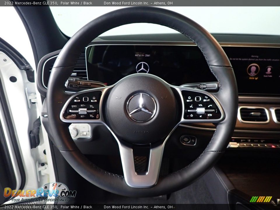2022 Mercedes-Benz GLE 350 Polar White / Black Photo #25