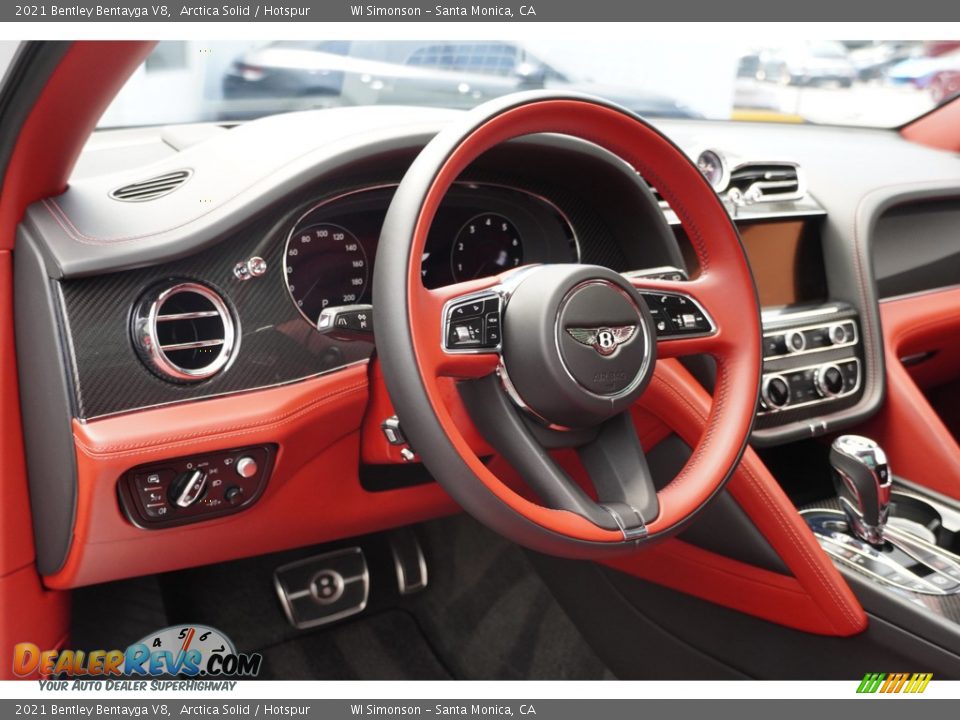 Dashboard of 2021 Bentley Bentayga V8 Photo #23