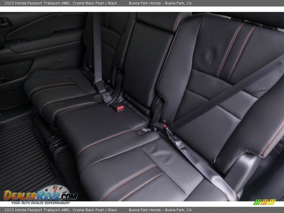 Rear Seat of 2023 Honda Passport Trailsport AWD Photo #27