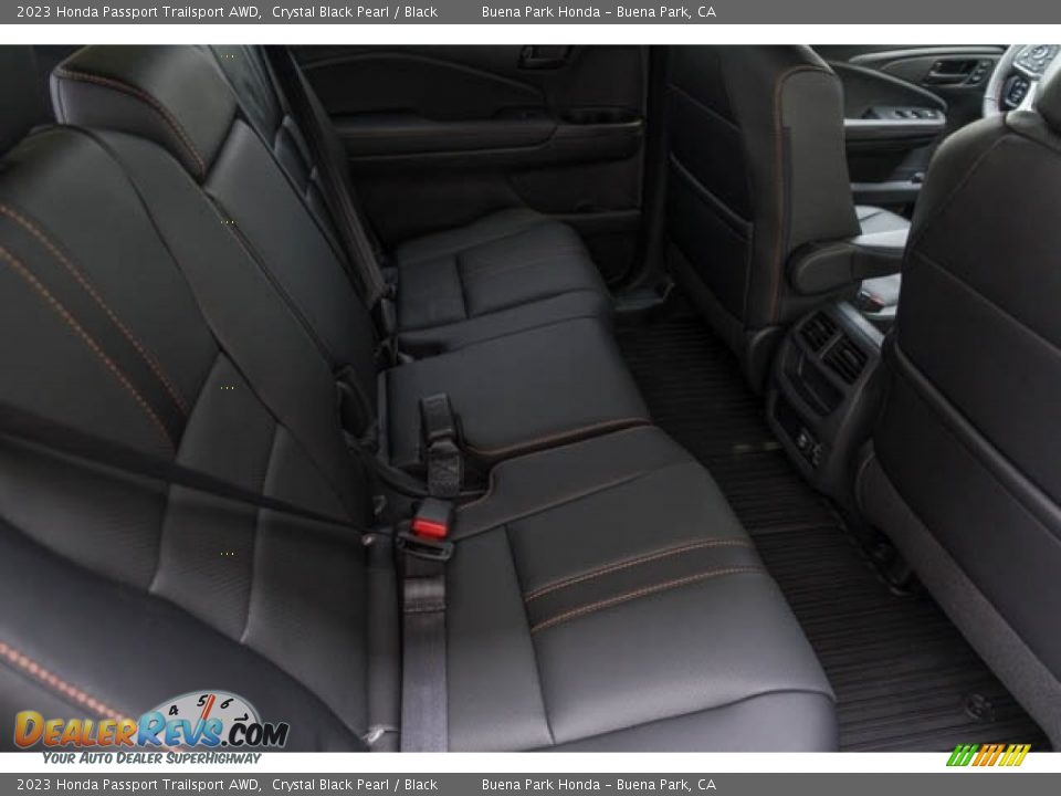 Rear Seat of 2023 Honda Passport Trailsport AWD Photo #29