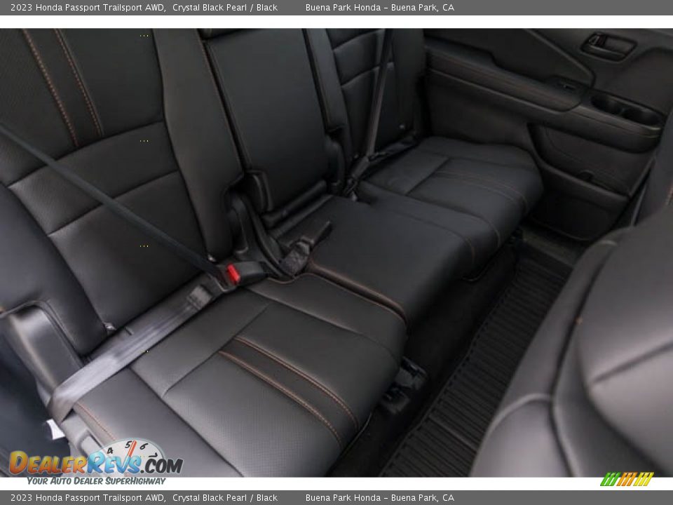 Rear Seat of 2023 Honda Passport Trailsport AWD Photo #30