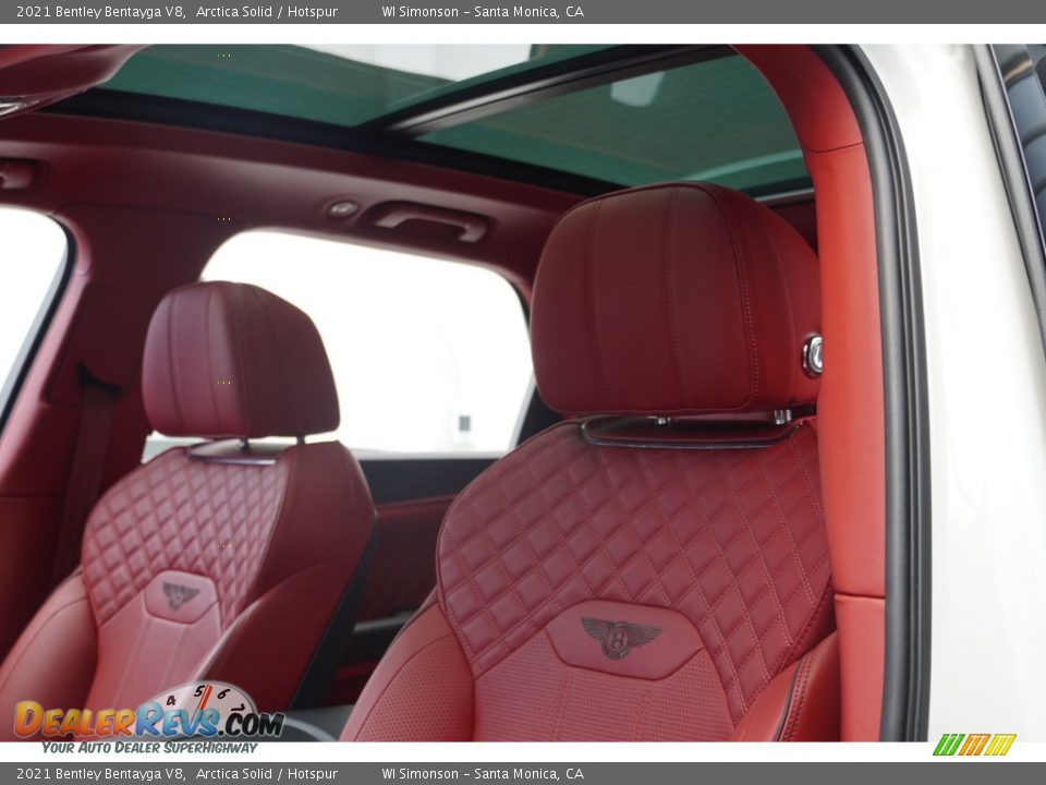 Front Seat of 2021 Bentley Bentayga V8 Photo #26