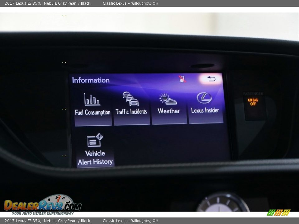 2017 Lexus ES 350 Nebula Gray Pearl / Black Photo #15