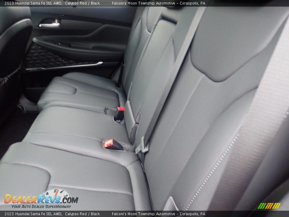 Rear Seat of 2023 Hyundai Santa Fe SEL AWD Photo #12