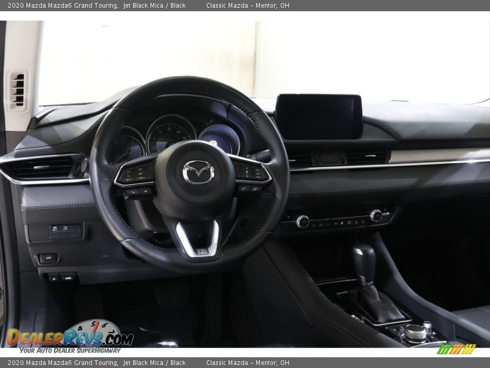 2020 Mazda Mazda6 Grand Touring Jet Black Mica / Black Photo #6
