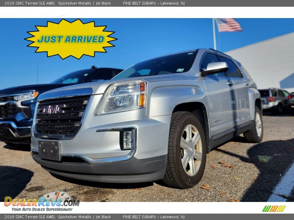 2016 GMC Terrain SLE AWD Quicksilver Metallic / Jet Black Photo #1