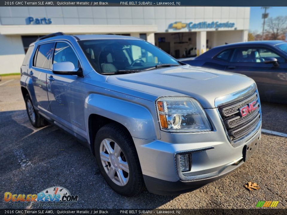 2016 GMC Terrain SLE AWD Quicksilver Metallic / Jet Black Photo #2