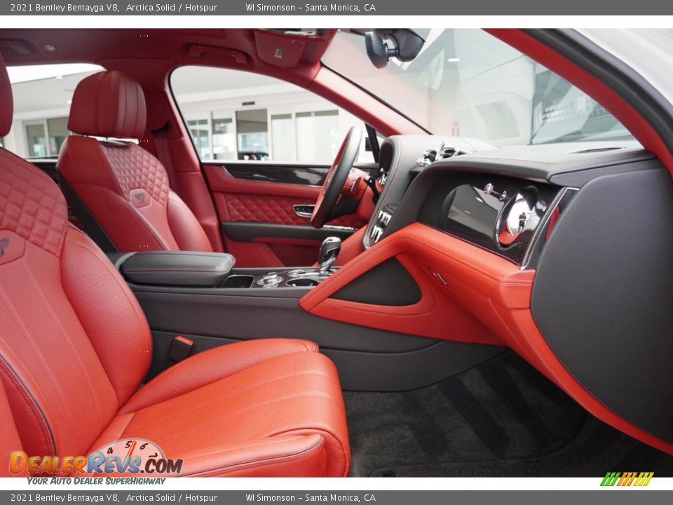 Front Seat of 2021 Bentley Bentayga V8 Photo #35
