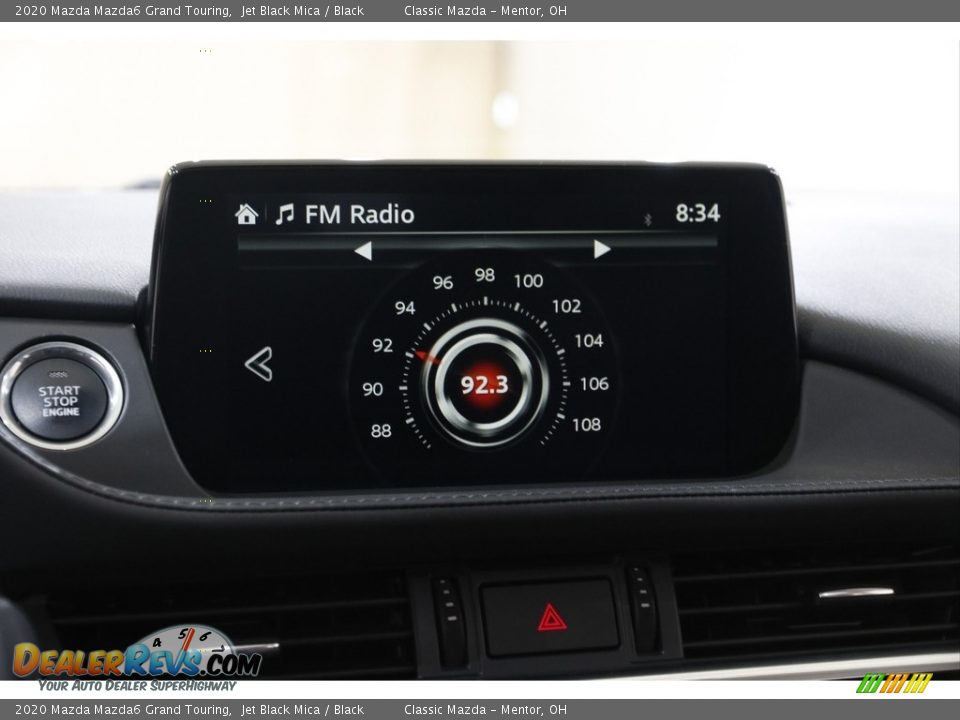 2020 Mazda Mazda6 Grand Touring Jet Black Mica / Black Photo #11