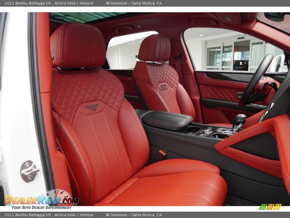 Front Seat of 2021 Bentley Bentayga V8 Photo #36