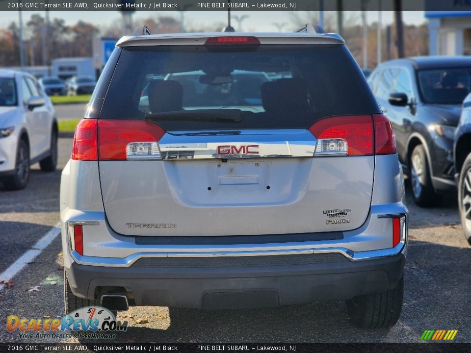 2016 GMC Terrain SLE AWD Quicksilver Metallic / Jet Black Photo #7