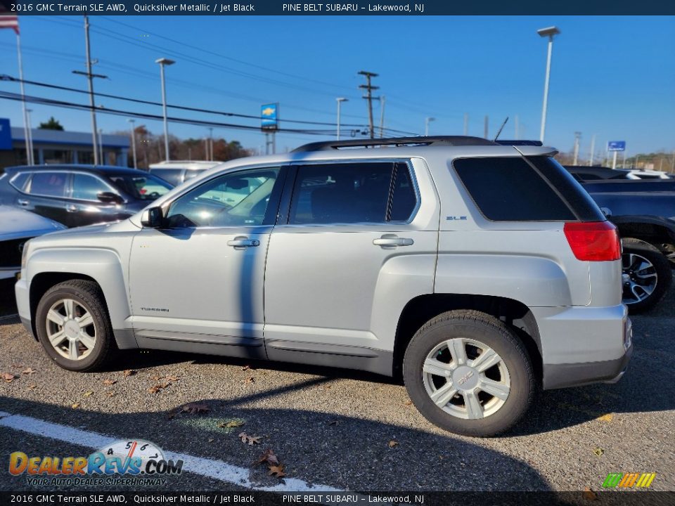 2016 GMC Terrain SLE AWD Quicksilver Metallic / Jet Black Photo #9