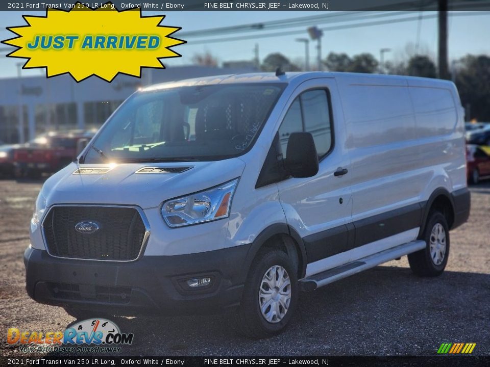 2021 Ford Transit Van 250 LR Long Oxford White / Ebony Photo #1